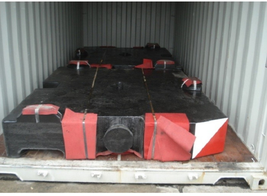 10000kg χυτό αντίβαρο FC250 GG25 HT250 φαιού σιδήρου