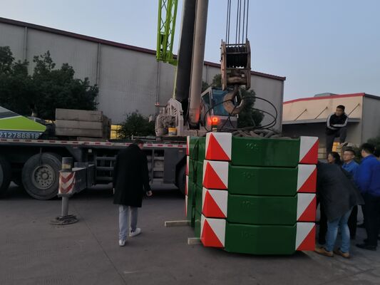 OEM Υψηλής ποιότητας τμήματα σιδήρου χύτευσης αμμου 10 τόνων Αντιβάρος για γερανό