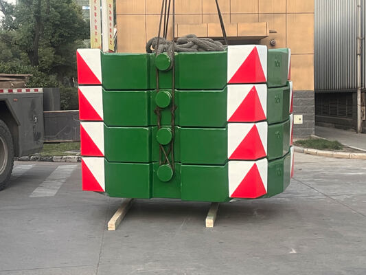 OEM Υψηλής ποιότητας 10 τόνων γερανό Αντιβαρύνση Τελική ζωγραφική με ακριβείς διαστάσεις TS16949