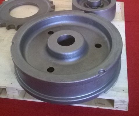 OEM Γεωργικά Μηχανήματα Τμήματα χυτοσιδήρου Στρολό τροχός με επιφάνεια εκτόξευσης