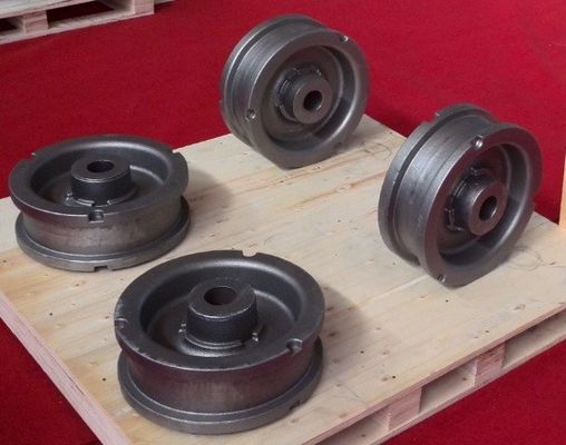 OEM Γεωργικά Μηχανήματα Τμήματα χυτοσιδήρου Στρολό τροχός με επιφάνεια εκτόξευσης