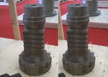 Γκρίζα Forklift ρίψης σιδήρου μπροστινή ακριβής διάσταση βραχιόνων αξόνων με το επίστρωμα τέρματος