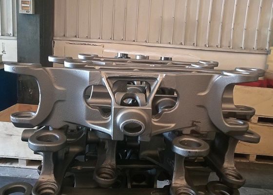 OEM Άμμος Χύτευση Σιδηρούντα Μέρη Σωλήνας Άξονας Έγκριση ISO 9000 Για Μηχανήματα Κατασκευής
