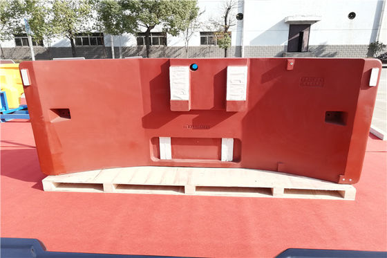 Πίνακα OEM Πίνακας βάψης 16 τόνων Άμμος Χυτοσίδηρος Αντιβαρύνση Σφαίρα Σκότωση και επιφάνεια άλεσης