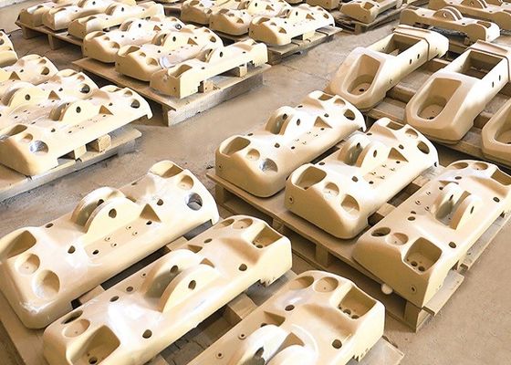 Υπηρεσία OEM V-Process Sand Casting Iron Parts Counterweight Spare για μηχανήματα κατασκευής