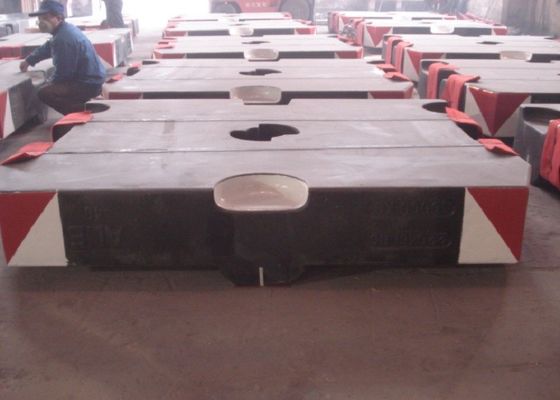 Πετώντας Forklift άμμου γκρίζος σίδηρος αντίβαρο γερανών 10 τόνου