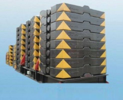 HT250 χυτό σίδηρος αντίβαρο εκσκαφέων 10000kg για την εφαρμοσμένη μηχανική