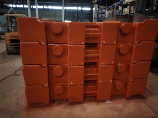 Αντίβαρος 10000kg με βομβαρδισμό για γερανό / επεξεργασία επιφάνειας γυάλωσης